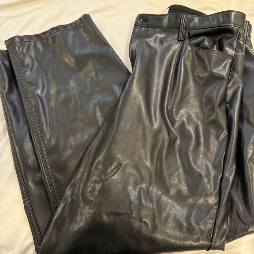 Abercrombie leather pants